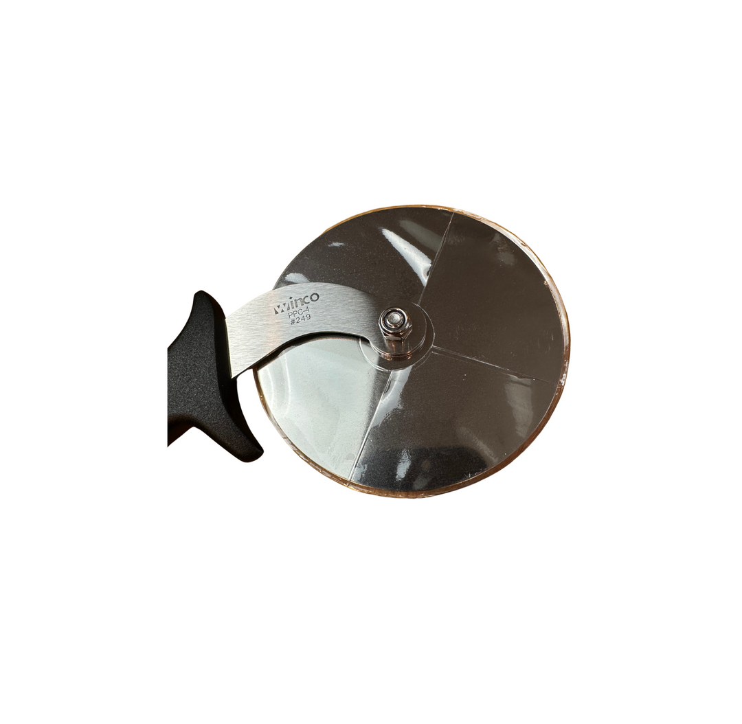 4-Inch Pizza Cutter – Stainless Steel, Sharp Wheel for Easy Slicing