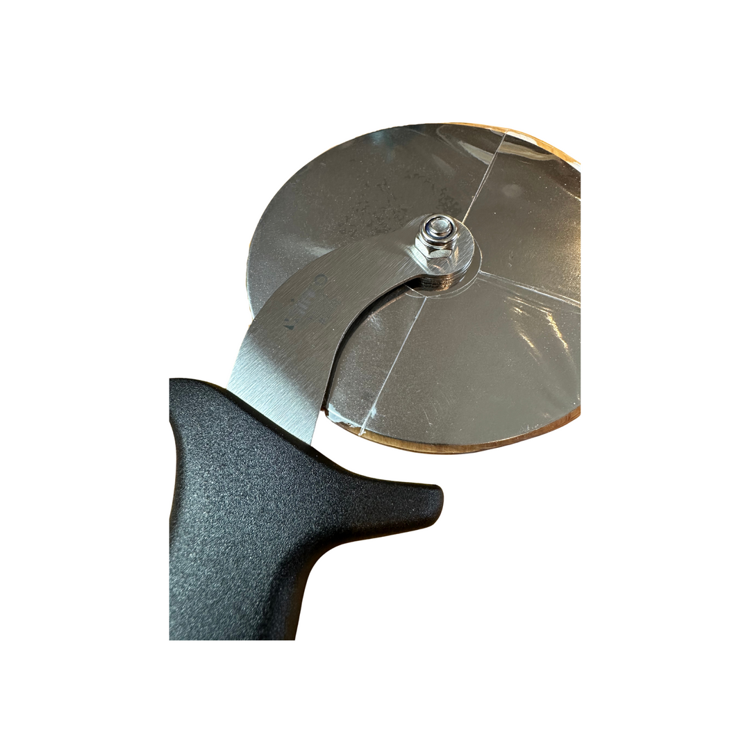 4-Inch Pizza Cutter – Stainless Steel, Sharp Wheel for Easy Slicing