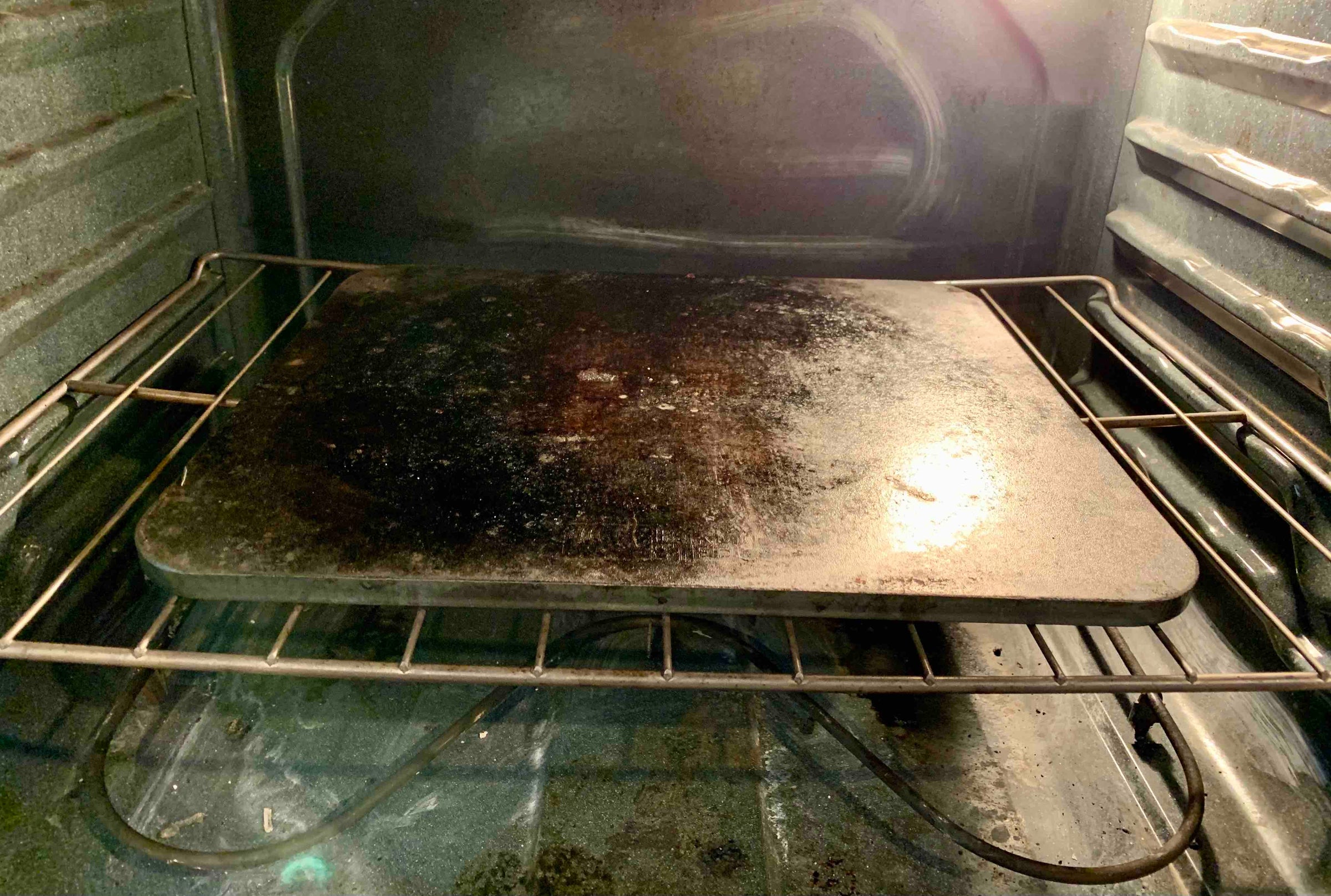 Bakingsteel in home oven