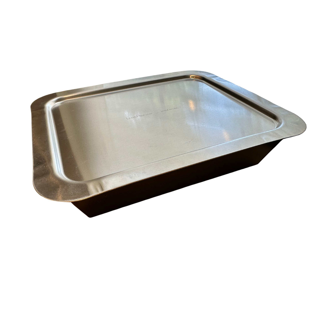 Lloyd Pans 8 X 10 Detroit Style Pizza Pan USA Made Non Stick Heavy Duty Aluminum Lloyd Pans 8 X 10 Detroit Style Pizza Pan USA Made Non Stick Heavy Duty Aluminum